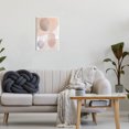 thumbnail image 2 of Spiraled Pastel Round Shapes Abstract Graphic Art Unframed Art Print Wall Art, 2 of 6