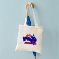 thumbnail image 4 of CafePress - Australia Map Flag - Unisex Canvas Tote Bag, Beige, 1-Piece, 4 of 6
