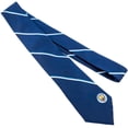 thumbnail image 5 of Manchester City FC Navy Stripe Players Tie, 5 of 6
