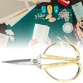 thumbnail image 2 of Household Stainless Steel Scissors With Beautiful Chinese Dragon Phoenix Pattern Handle 7.5", 2 of 8