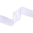 thumbnail image 6 of LaRibbons 1 1/2" Wired Ribbon | Purple w/ White All Over Bunny | 10 Yard Roll, 6 of 8