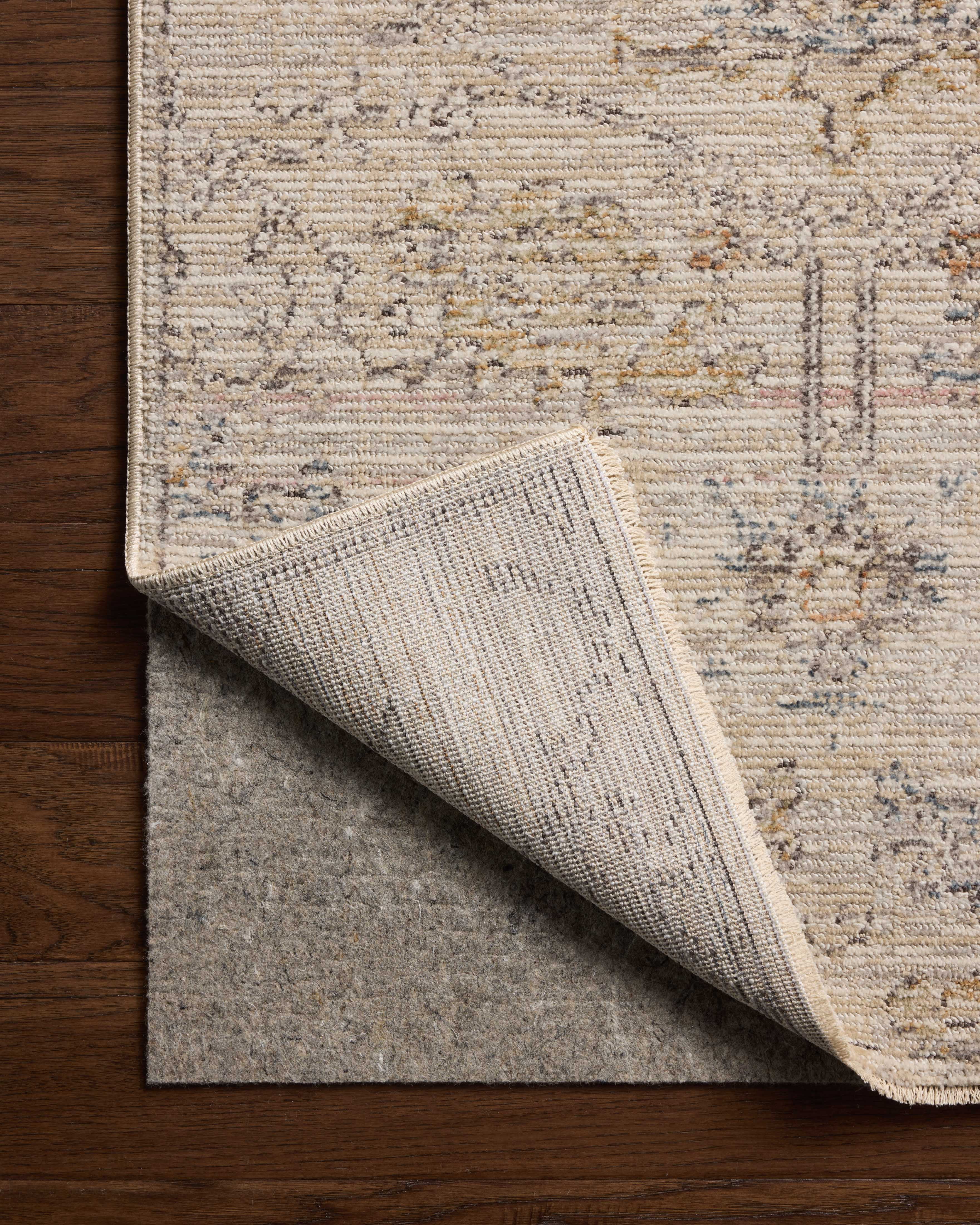 Loloi Milena Ivory / Granite 4'-0" x 10'-0" Area Rug