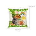 thumbnail image 3 of Funda de almohada del día de San Patricio 17x17 pulgadas Tréboles de la suerte verde Funda rectangular decorativa para sofá sofá dormitorio 1 pieza, 3 of 8