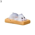 thumbnail image 4 of Joernso Resin Dollhouse Miniature Cute Cartoon Peeling Peanut Hamster Mini Ornaments, 4 of 6