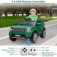 thumbnail image 3 of CazToi Land Rover Licenciado 12V Control Remoto Almacenamiento MP3 Luces LED USB Edad 3-8, 3 of 7