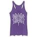 thumbnail image 3 of Chin-Up Haut Femme Henna Lotus, Henna Lotus Violet, Petit US, 3 of 3
