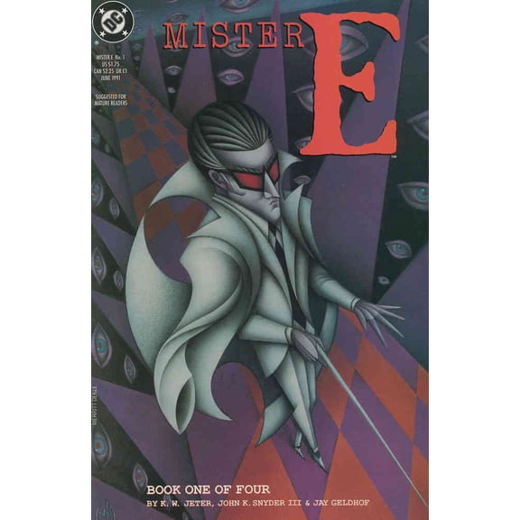 Mister E #1 VF ; DC Comic Book