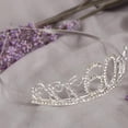 thumbnail image 3 of Accesorios para la cabeza de de cumpleaños de de imitación de cristal plateado Yotijar  feliz cumpleaños tiara, 3 of 10