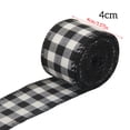 thumbnail image 2 of Christmas Ribbon Portable Party Decoration Classic Plaid House Decorations Exquisite Decorative Accessories for Celebration 6 Width 4cm, 2 of 7