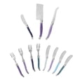 thumbnail image 2 of French Home 11-Piece Laguiole Charcuterie Set - Plum Rose, 2 of 5