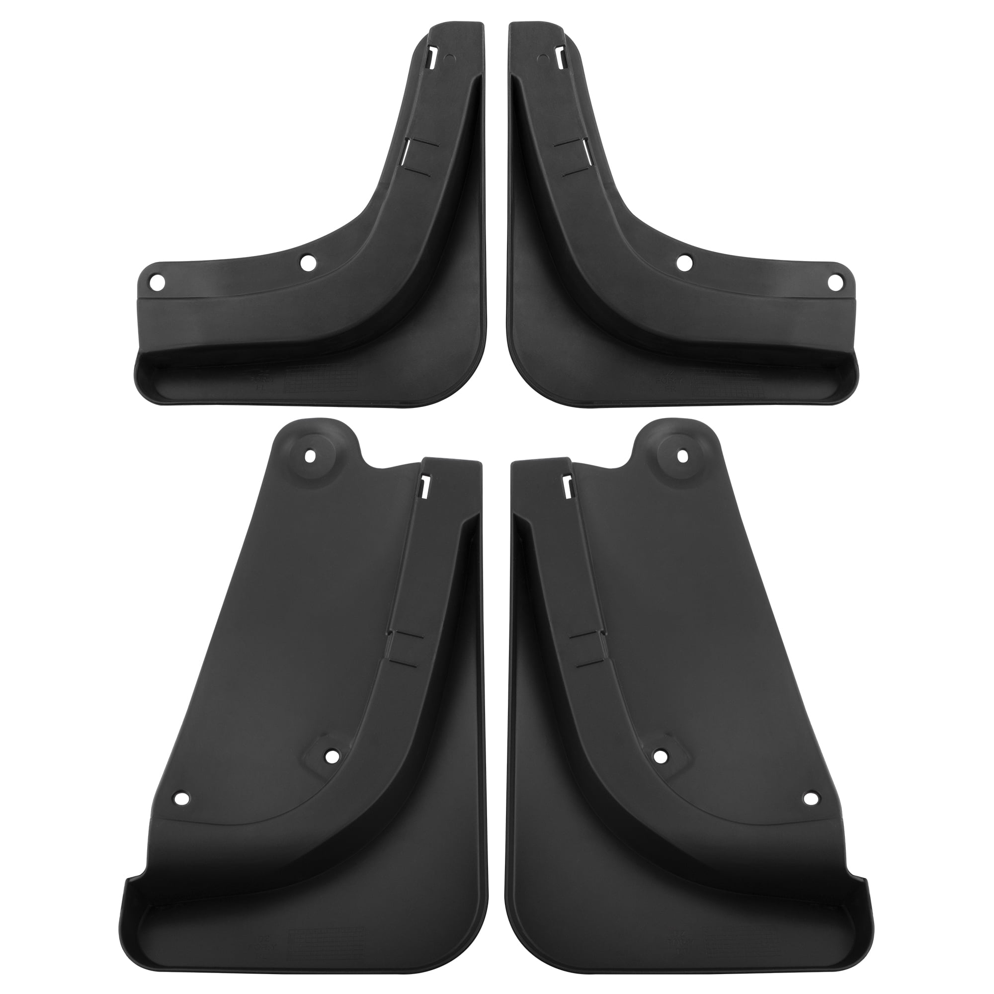 BOXI Set of 4 Front and Rear Side Mud Flaps Splash Guards Fit for Tesla Model Y 2020 2021 2022 No Need to Drill Holes