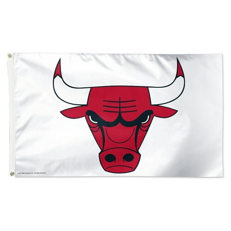 WinCraft Chicago Bulls 3 x 5 Single-Sided Vibrant Deluxe Flag