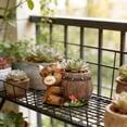 thumbnail image 1 of Klonfd Cow Planter Ceramic With Hole For Indoor Succulents And Home Garden, 1 of 4