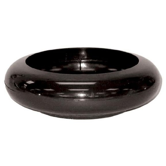 Black Plastic Ming Dish