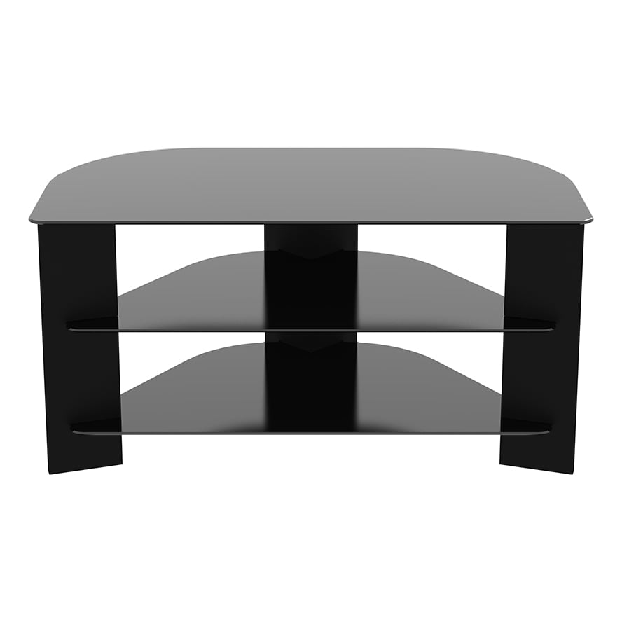 FS900VARBBA Varano TV Stand with Glass Shelves for TVs up to 42Inch