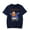 Navy, variant on CaseOh Merch T-shirts For Men And Women Fun Cartoon Print Tops Fashion Round Neck Short Sleeve Tee