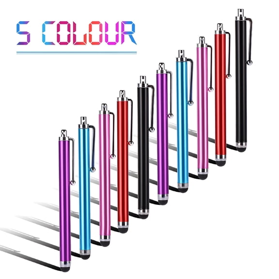 CCOCC Stylus Pen, 10 Pack, Assorted Colors