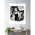 thumbnail image 2 of Femme Fatale Poster Wall Art, Modern Wall Decor, 8x12 UNFRAMED, 2 of 2