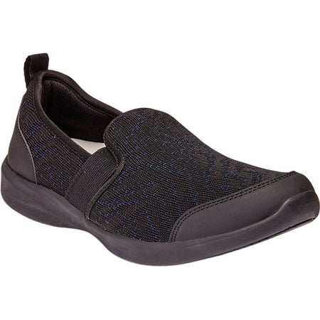 

Women s Vionic Roza Slip On Sneaker Black Textile 7 M