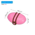 thumbnail image 2 of Uxcell Travel Soap Holder, 2 Pack Soap Bar Box Container Case with Band Dark Red Purple, 2 of 5