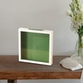thumbnail image 3 of Elodie Shadow Box Frame Memory Box Compact Multifunctional Deep Box Frame Keepsakes Box Beige and Green, 3 of 5