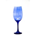 thumbnail image 2 of Juego De 6 Copas De Vino Borgonovo Vidrio Pintado Azul, 2 of 2