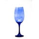 thumbnail image 2 of Juego De 6 Copas De Vino Borgonovo Vidrio Pintado Azul, 2 of 2