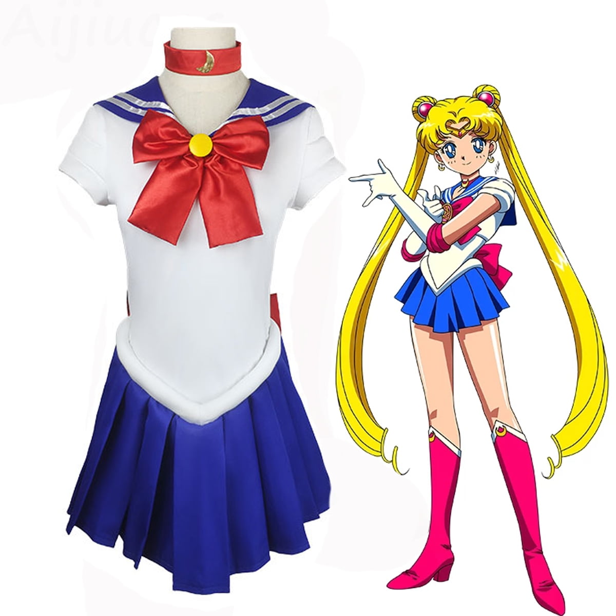 New Sailor Cosplay Costume Student Uniform Clothes Anime Halloween