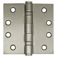 thumbnail image 3 of Commercial Grade Ball Bearing Hinge, 4 Inches, Square Corner, .129 Gauge, Polished Brass by Stone Harbor Hardware, 3 of 21