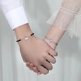 thumbnail image 2 of Set de pulseras de plata 925 para parejas, diseño de Principito, 2 of 2