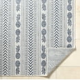 thumbnail image 2 of Hauteloom Zaida Living Room, Bedroom Patio Outdoor Area Rug - Traditional - Cream, Blue, Black - 5'3" x 7'7", 2 of 5