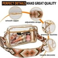 thumbnail image 4 of Women Crossbody Bag Clear Purse Transparent Shoulder Bags Stadium Approved, 4 of 9