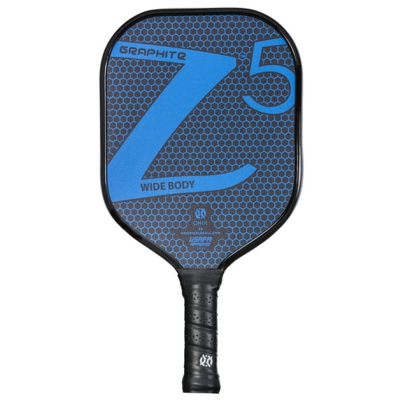 ONIX Graphite Z5 Graphite Carbon Fiber Pickleball Paddle with Cushion Comfort Grip, Blue