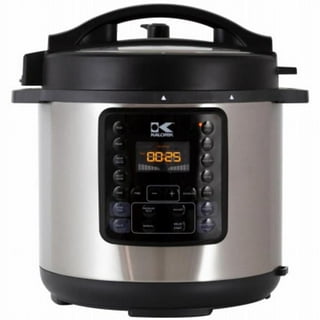 NUWAVE Nutri-Pot 33101 Digital Pressure Cooker, 6 qt Capacity, 1000 W,  Touch Control, Stainless Steel, 12.6 in L #VORG4840922, 33101