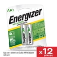 thumbnail image 3 of Pilas Recargables Energizer Aa 2000 Mah Blister 12 Unidades negro 4, 3 of 8