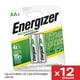 thumbnail image 3 of Pilas Recargables Energizer Aa 2000 Mah Blister 12 Unidades negro 4, 3 of 8