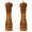 medium, variant on 2pcs Wood Salt And Pepper Grinder Pepper Mill And Salt Shaker Set Wooden With Ceramic Core