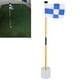 thumbnail image 3 of Removable Golf Removable Flagpole Set, With Blue White Grid Flag Golf Putting Green Flagpole, For Golf Practicing Accessory ANGGREK Putting Green Flagpole Set, 3 of 8