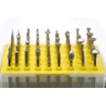 thumbnail image 2 of 50-Piece 1/8-Inch Shank Diamond Coated Rotary Burrs Set Fits Dremel Rotary Tools,Diamond Burr Set(Small Head Style), 2 of 5