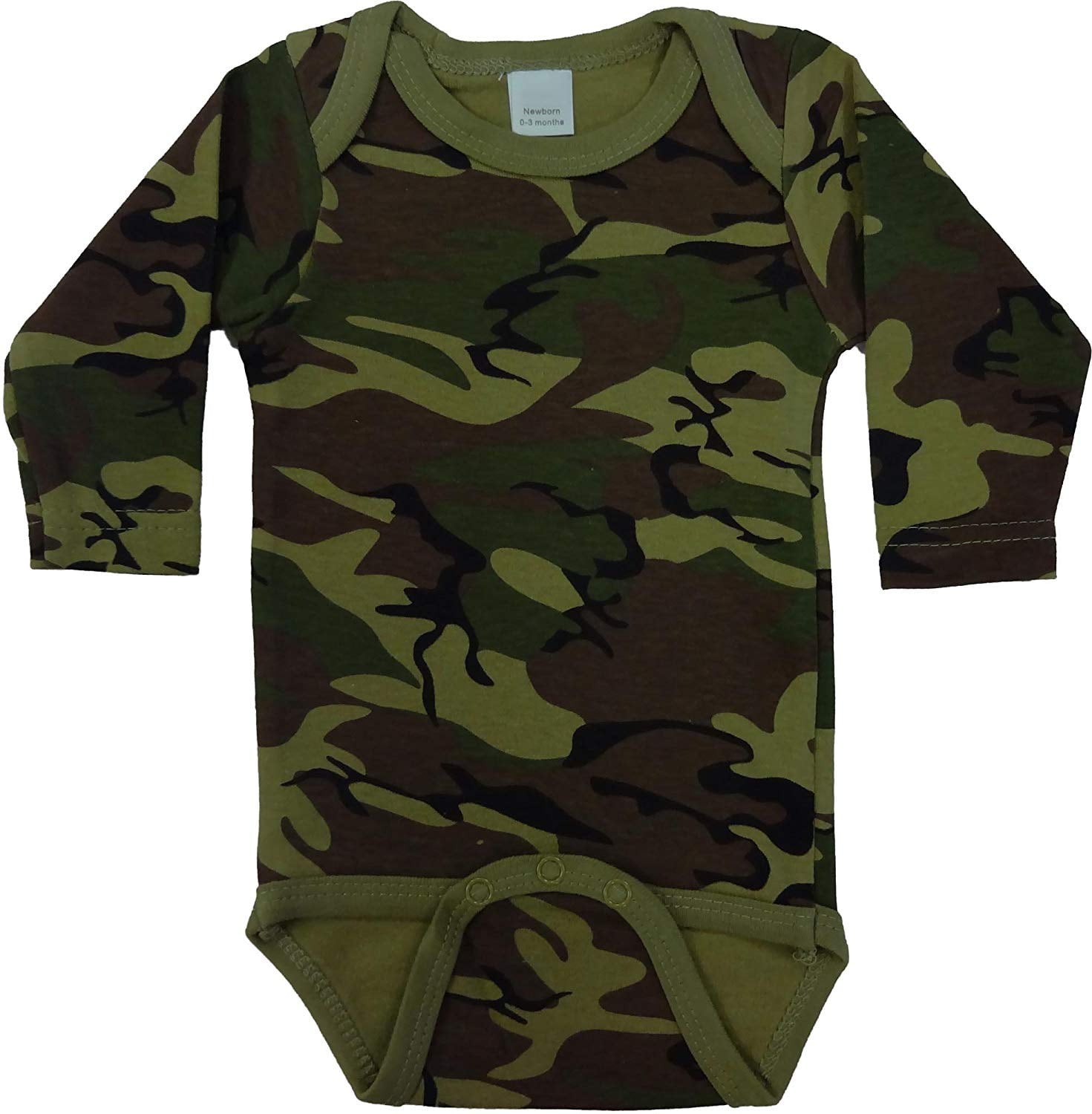 green long sleeve onesie baby