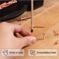 thumbnail image 4 of shiyou-- Wood Screws Assortment Kit, 456 pcs, 6 Sizes, Rose Gold Wood Screws Phillips Tips, Assorted Screws, Screw Assortment, Screw Set Assortment, Assorted Wood Screws Set, Flat Head Screws, 4 of 4