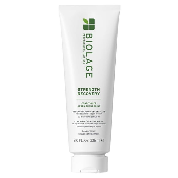 Biolage Strength Recovery Acondicionador Reparador de Cabello Dañado 236 ml | Acondicionador Reparador y Fortalecedor| Fórmula Vegana & Libre de Crueldad Animal