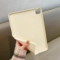 thumbnail image 3 of Silicone Skin Feel Full-Body Matte Case for iPad 10.2" 10.5" 10.9" 12.9" 11" 13"（Choose your size）- Shockproof Protection Cover (Gray,for iPad Pro 10.5 /Air3 10.5), 3 of 9
