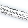 thumbnail image 4 of TechDiamondTools Diamond Polish Compound Polish Paste 3,000 Grit Mesh 3-6 Microns for Fine Polishing 5 Grams with High (H) 50% Concentration of Diamond Powder, 4 of 7