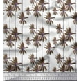 thumbnail image 1 of Soimoi Polyester Crepe Fabric Palm Tree Shirting Fabric Prints by Yard 42 Inch Wide, 1 of 1