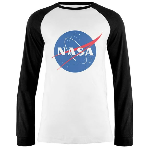Old Glory - NASA Logo Mens Long Sleeve Raglan T Shirt ...