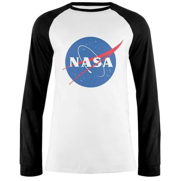 Download Old Glory - NASA Logo Mens Long Sleeve Raglan T Shirt ...
