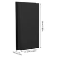 thumbnail image 6 of 12x24 inches Shower Niche, Stainless Steel Recessed Bathroom Shower Niche Shelf Black, 6 of 8