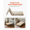 thumbnail image 4 of Tablero Bunkie VEVOR para Cama Individual 89x180 cm Plegable de Madera, 4 of 9