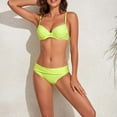 thumbnail image 5 of Odeerbi Ladies Women's Swimwear Bathing Suit Bikini Swimsuits for Women 2025 Beachwear Yellow, 5 of 9